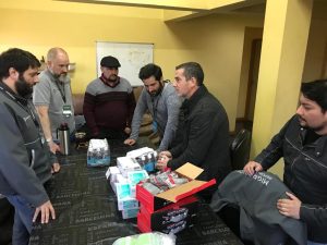 Salud entregó elementos de bioseguridad en el Paso de Integración Austral