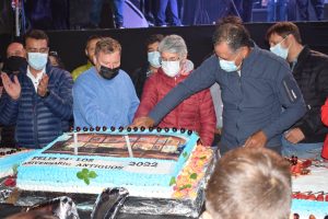 Autoridades Provinciales participan de los festejos por el 74º Aniversario de Los Antiguos