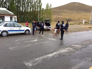 La Policía de Santa Cruz realizó operativos de prevención en la Fiesta Nacional del Robalo
