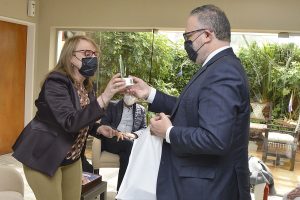 Alicia mantiene una extensa agenda productiva con Kulfas y autoridades de Nación