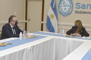 Alicia mantiene una extensa agenda productiva con Kulfas y autoridades de Nación