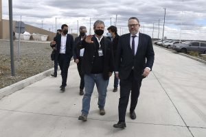 Autoridades Provinciales junto al ministro Kulfas recorrieron la Zona Franca de Río Gallegos