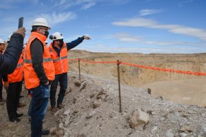 Autoridades Provinciales junto al ministro Kulfas recorrieron las áreas productivas de Puerto San Julián