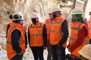 Autoridades Provinciales junto al ministro Kulfas recorrieron las áreas productivas de Puerto San Julián