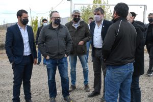 Autoridades Provinciales junto al ministro Kulfas recorrieron las áreas productivas de Puerto San Julián