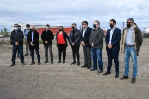 Autoridades Provinciales junto al ministro Kulfas recorrieron las áreas productivas de Puerto San Julián