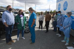Autoridades Provinciales y el Municipio de El Calafate destacan el buen nivel de vacunación contra el COVID