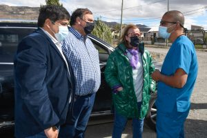 Autoridades Provinciales y el Municipio de El Calafate destacan el buen nivel de vacunación contra el COVID