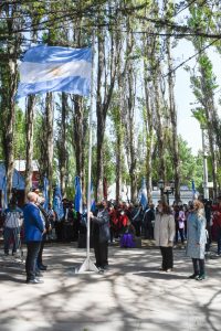 Alicia encabezó el acto por el 145º Aniversario del Lago Argentino