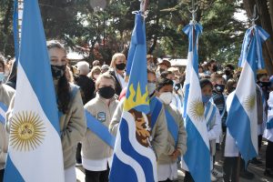 Alicia encabezó el acto por el 145º Aniversario del Lago Argentino