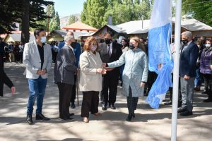 Alicia encabezó el acto por el 145º Aniversario del Lago Argentino