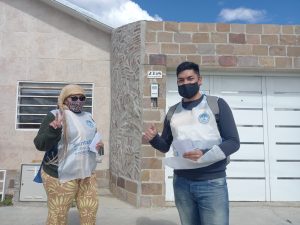 Jornada integral de vacunación en escuelas y barrios de Río Gallegos