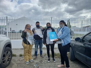 Jornada integral de vacunación en escuelas y barrios de Río Gallegos