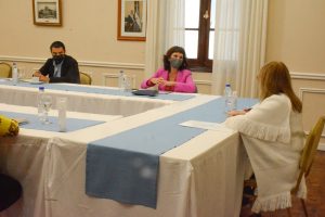 La Gobernadora recibió en audiencia a autoridades de Cámara Minera de Santa Cruz