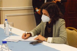 La Gobernadora recibió en audiencia a autoridades de Cámara Minera de Santa Cruz