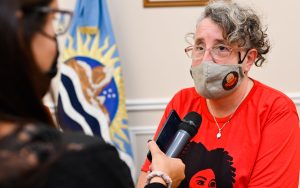Alicia se reunió con la Comisión Organizadora de la  Conmemoración de los 100 años de las Putas de San Julián