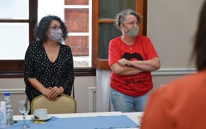 Alicia se reunió con la Comisión Organizadora de la  Conmemoración de los 100 años de las Putas de San Julián