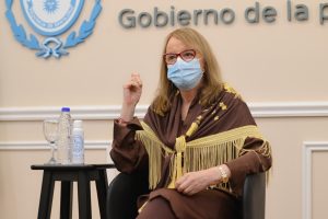 Alicia acompañó la inauguración del nuevo Centro de Salud en Perito Moreno
