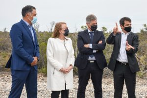 Destacaron el trabajo conjunto para generar energía en Santa Cruz