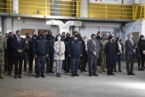 Alicia participó del acto de inauguración del Puente Aéreo Río Gallegos-Río Grande