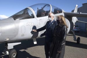 Alicia participó del acto de inauguración del Puente Aéreo Río Gallegos-Río Grande