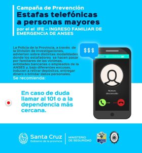 Recomendaciones ante intentos de estafas telefónicas