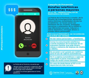 Recomendaciones ante intentos de estafas telefónicas
