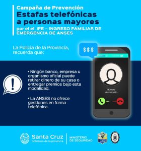 Recomendaciones ante intentos de estafas telefónicas