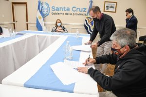 Alicia recibió a integrantes del Club de Básquetbol San Miguel de Río Gallegos