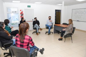 Alicia acompaña a los equipos territoriales de abordaje de Problemáticas de Consumo y Comportamiento