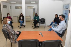 Alicia acompaña a los equipos territoriales de abordaje de Problemáticas de Consumo y Comportamiento