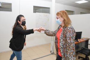 Alicia acompaña a los equipos territoriales de abordaje de Problemáticas de Consumo y Comportamiento