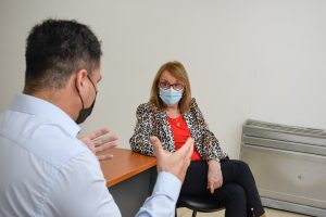 Alicia acompaña a los equipos territoriales de abordaje de Problemáticas de Consumo y Comportamiento