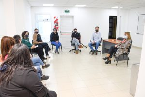 Alicia acompaña a los equipos territoriales de abordaje de Problemáticas de Consumo y Comportamiento