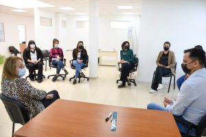 Alicia acompaña a los equipos territoriales de abordaje de Problemáticas de Consumo y Comportamiento