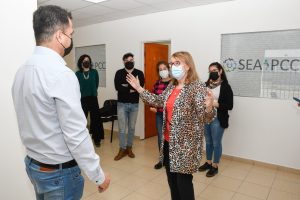 Alicia acompaña a los equipos territoriales de abordaje de Problemáticas de Consumo y Comportamiento