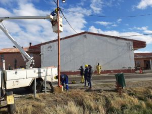 Servicios Públicos Sociedad del Estado trabaja en el mantenimiento del PIA y Chimen Aike