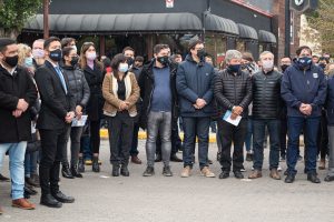 Autoridades Provinciales participaron de la inauguración del Paseo de los Presidentes de la Democracia en Río Gallegos