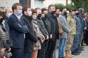 Autoridades Provinciales participaron de la inauguración del Paseo de los Presidentes de la Democracia en Río Gallegos