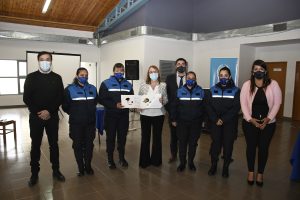 El Gobierno de Santa Cruz presentó los nuevos uniformes para las áreas de seguridad y fuerzas policiales