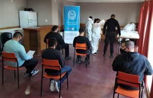 Maratónico trabajo para tomar talles y medidas a más de 5.800 agentes de Seguridad