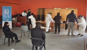 Maratónico trabajo para tomar talles y medidas a más de 5.800 agentes de Seguridad