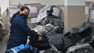 Maratónico trabajo para tomar talles y medidas a más de 5.800 agentes de Seguridad