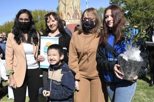 Alicia encabezó el acto aniversario por los 100 años de Gobernador Gregores