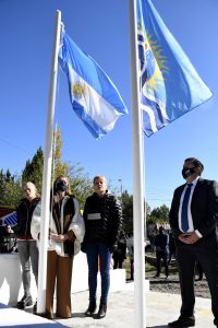 Alicia encabezó el acto aniversario por los 100 años de Gobernador Gregores
