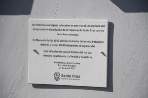 Alicia encabezó el acto por el Día Nacional de la Memoria, Verdad y Justicia