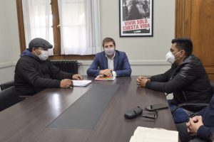 Autoridades provinciales recibieron al intendente de 28 de Noviembre