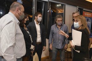 Alicia participó de la reunión de dirigentes hoteleros gastronómicos de las Filiales patagónicas