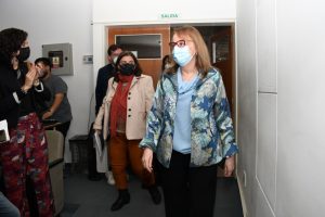 Alicia firmó un convenio para el proyecto del polo tecnológico en Santa Cruz