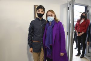 Alicia encabezó la inauguración del edificio de la fundación TEA en Río Gallegos